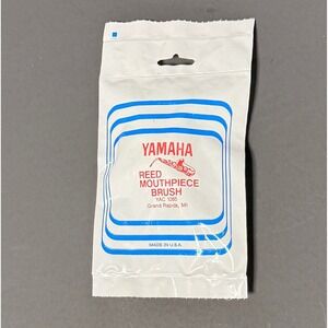 Yamaha YAC 1085 Reed Mouthpiece Brush for Saxophone and Clarinet Made in USA NEW